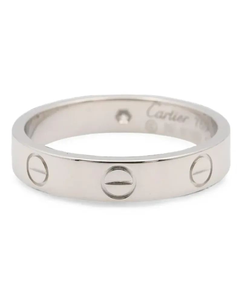 Cartier mini Love diamond ring - Silber Silber