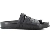 Sandalen mit Riemen - Schwarz