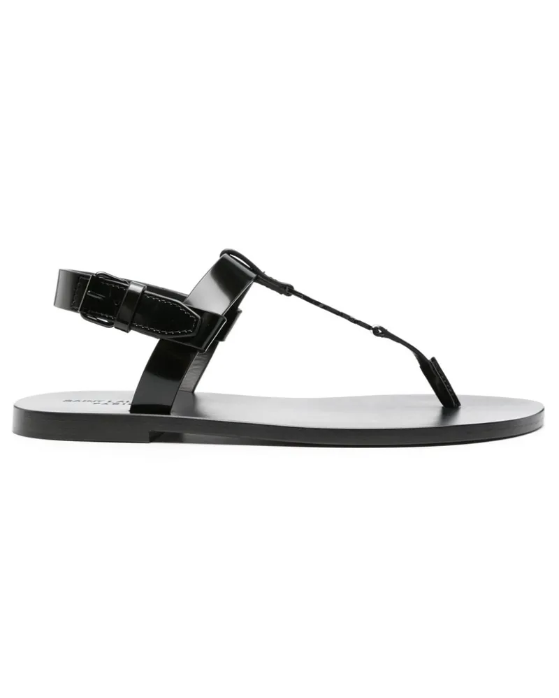 Saint Laurent Cassandre Sandalen - Schwarz Schwarz