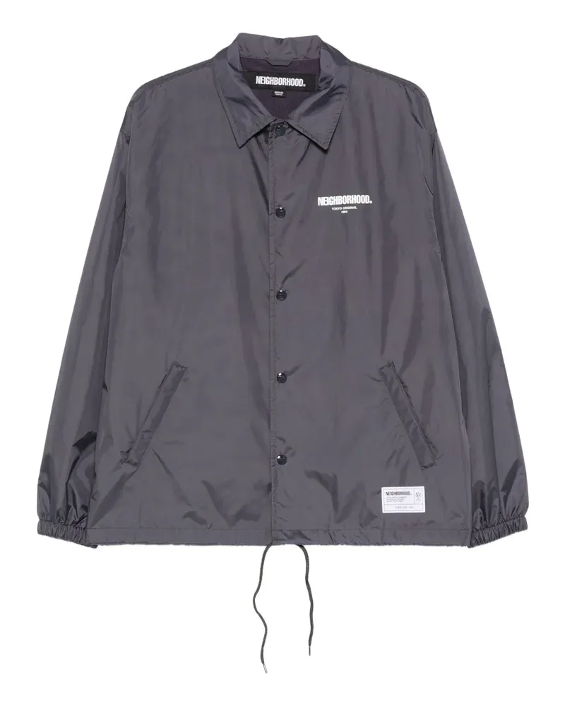 Neighborhood Klassischer Windbreaker - Grau Grau