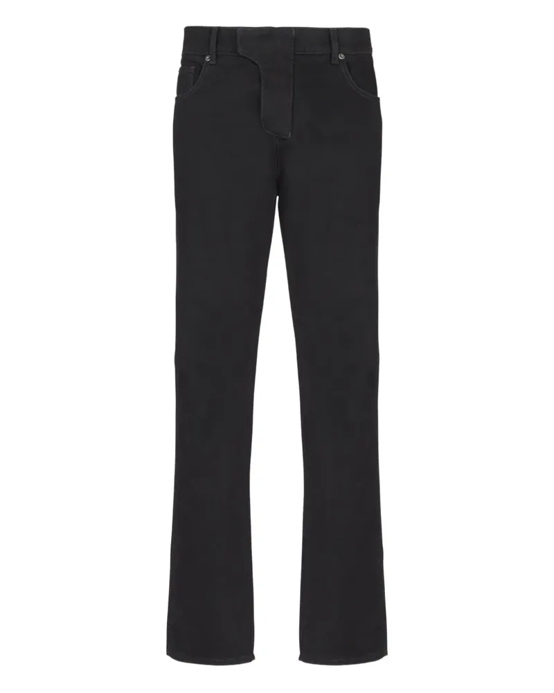 Balmain Jeans aus Baumwolle - Schwarz Schwarz