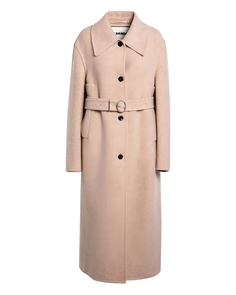 Jil Sander Mantel aus Filz - Rosa Rosa