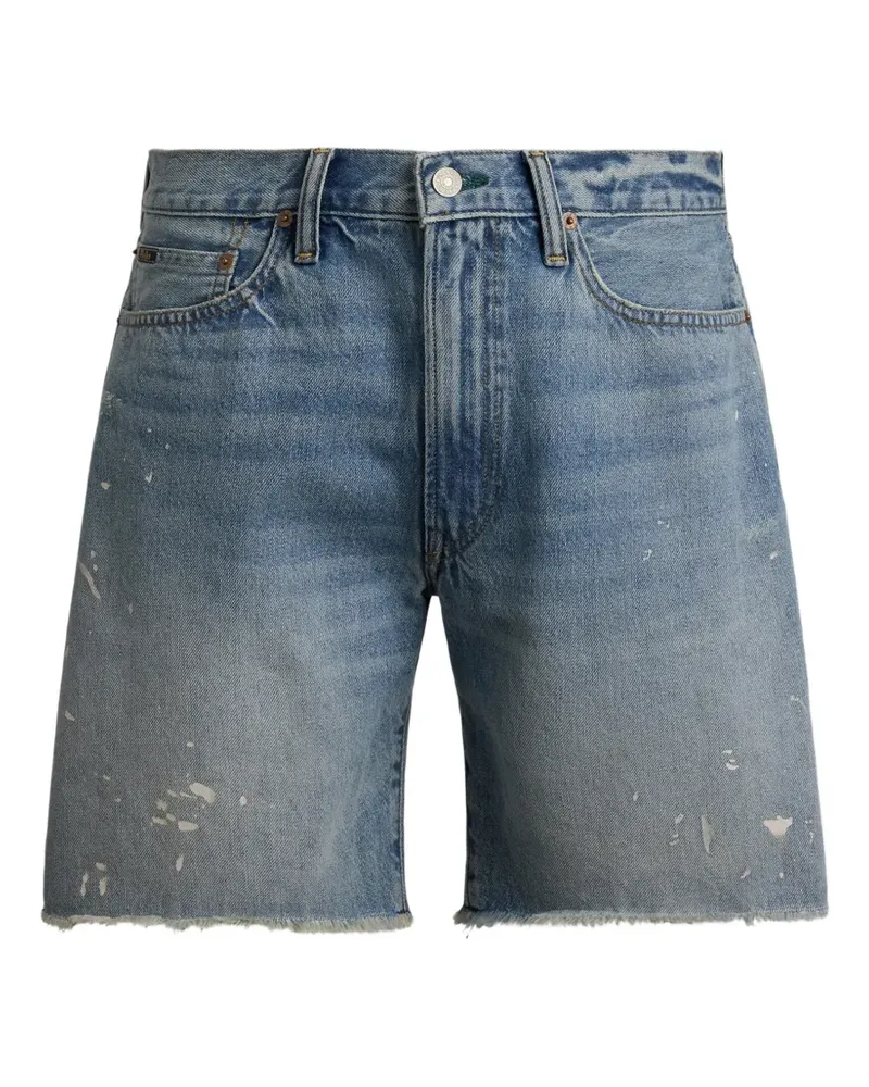 Ralph Lauren frayed-detail shorts - Blau Blau