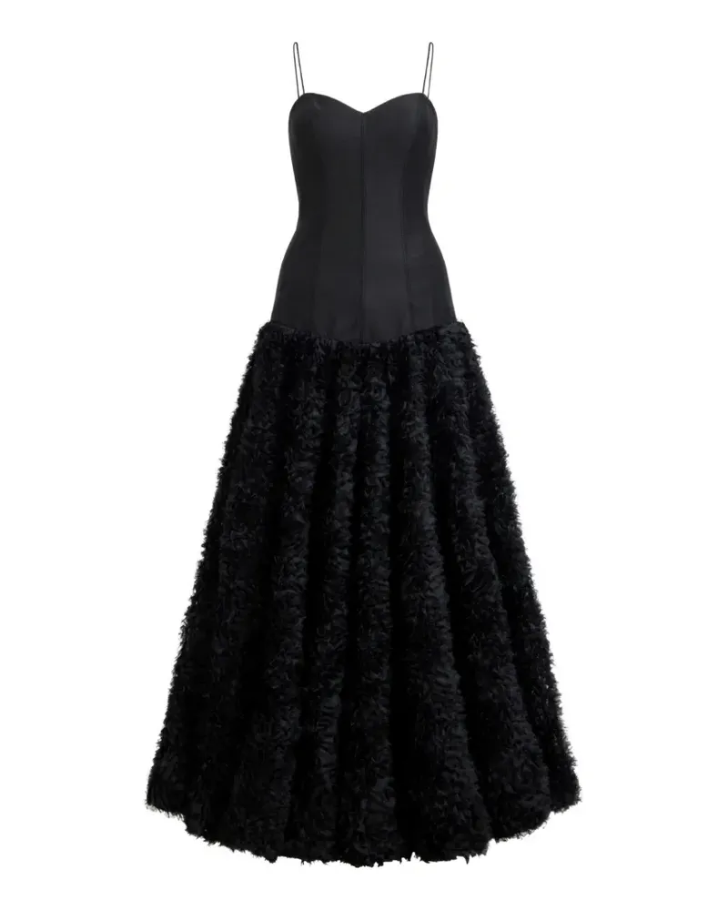 Aje. Colette spaghetti-strap maxi dress - Schwarz Schwarz