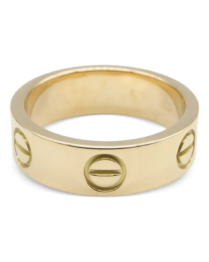 Cartier 2010s Love screw-detail ring - Gold Gold
