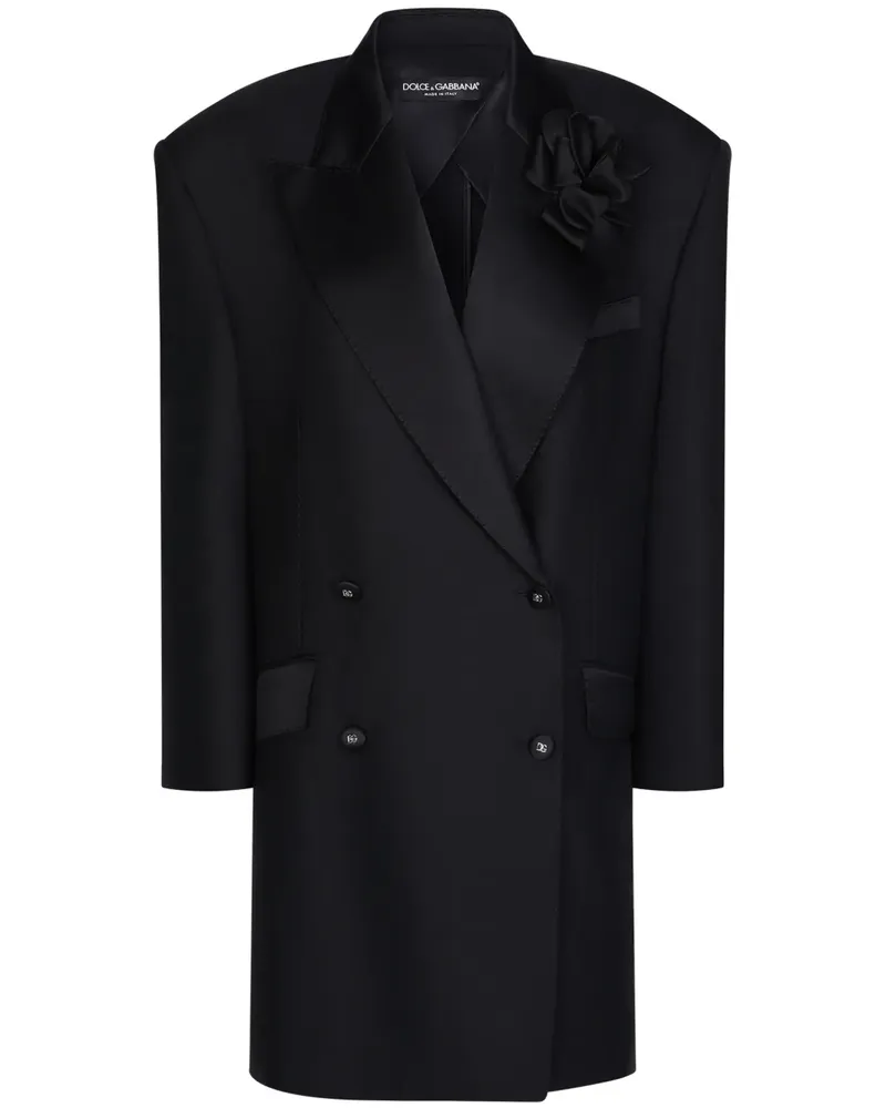 Dolce & Gabbana Blazer mit Applikationen - Schwarz Schwarz