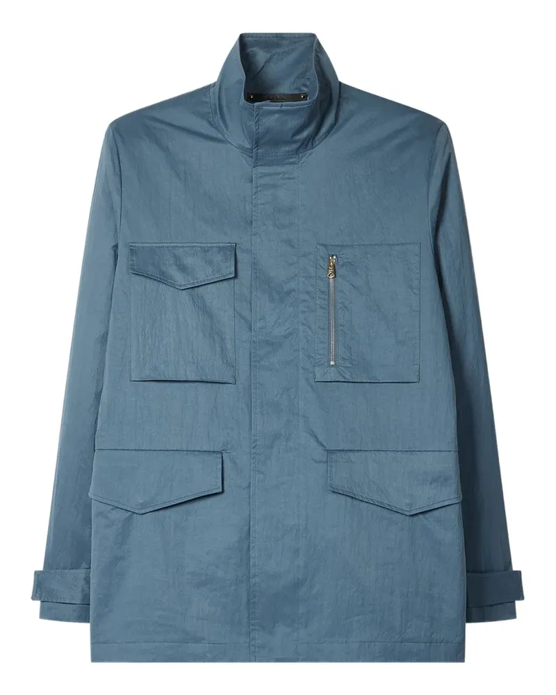 Paul Smith Jacke mit Stehkragen - Blau Blau