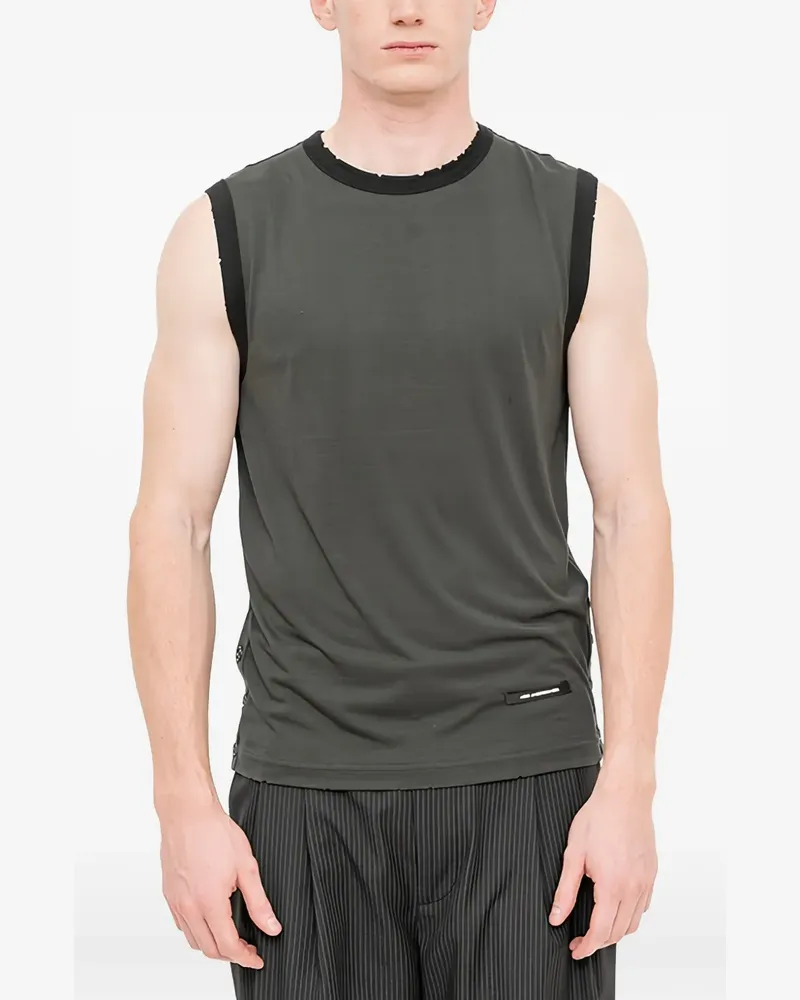 Andersson Bell Ärmelloses Brit T-Shirt - Grau Grau