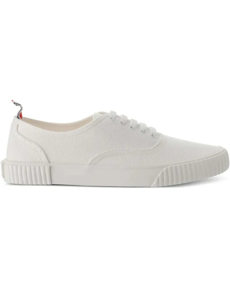 Thom Browne Heritage Sneakers aus Canvas - Weiß Weiß