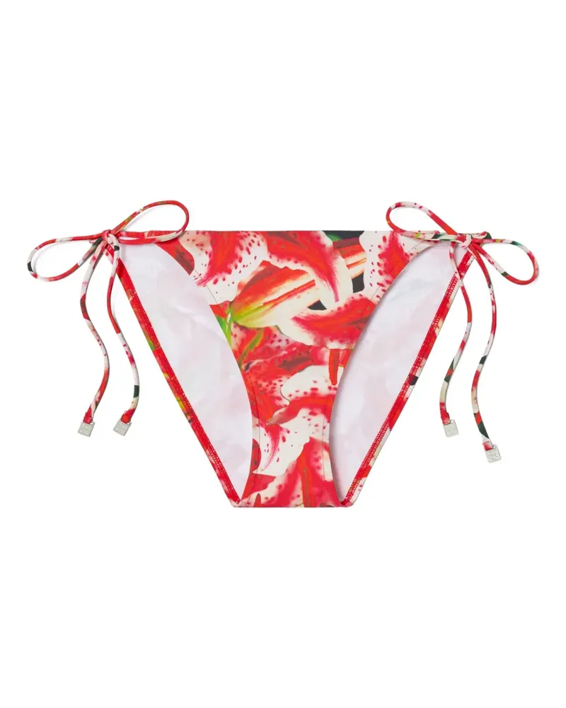 Tory Burch Bikinihöschen mit Blumen-Print - Rosa Rosa