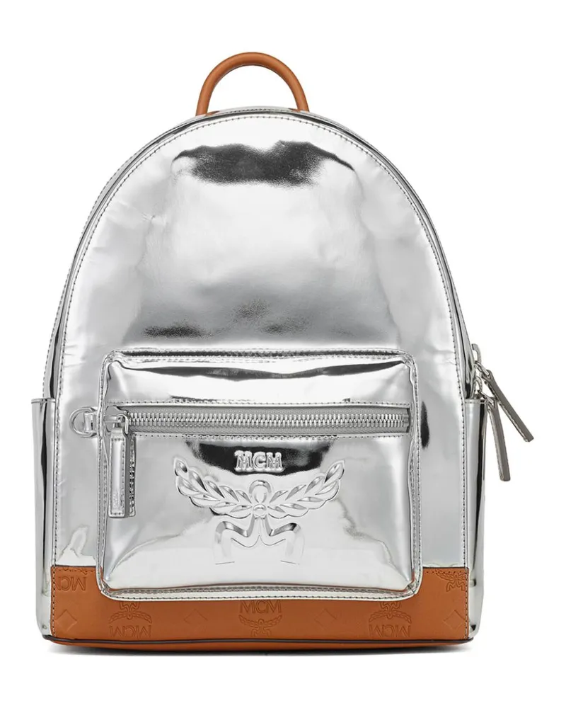 MCM Stark Rucksack Silber