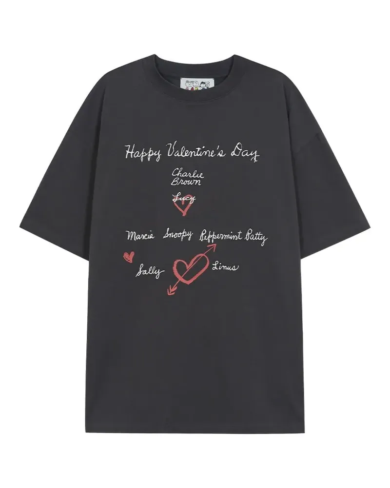 Marge Sherwood x PEANUTS Happy Valentine’s Day T-shirt - Grau Grau