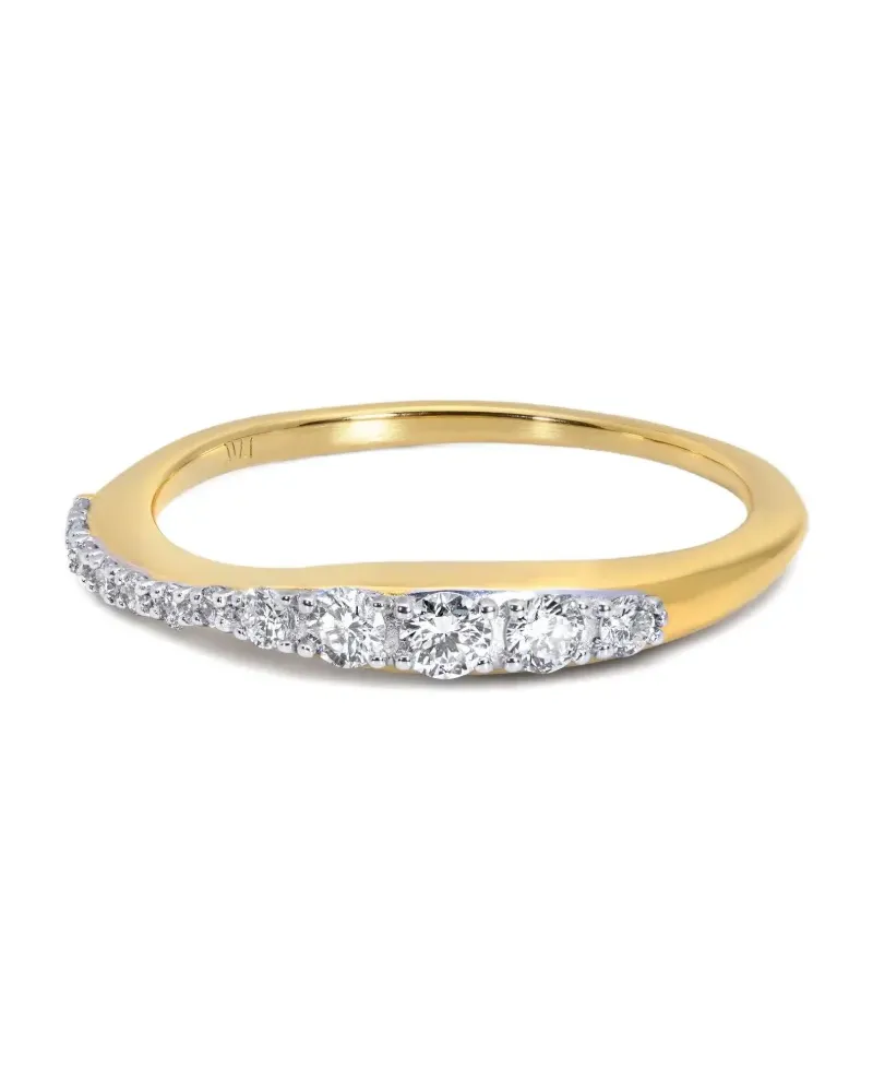 Monica Vinader Riva Ring - Gold Gold