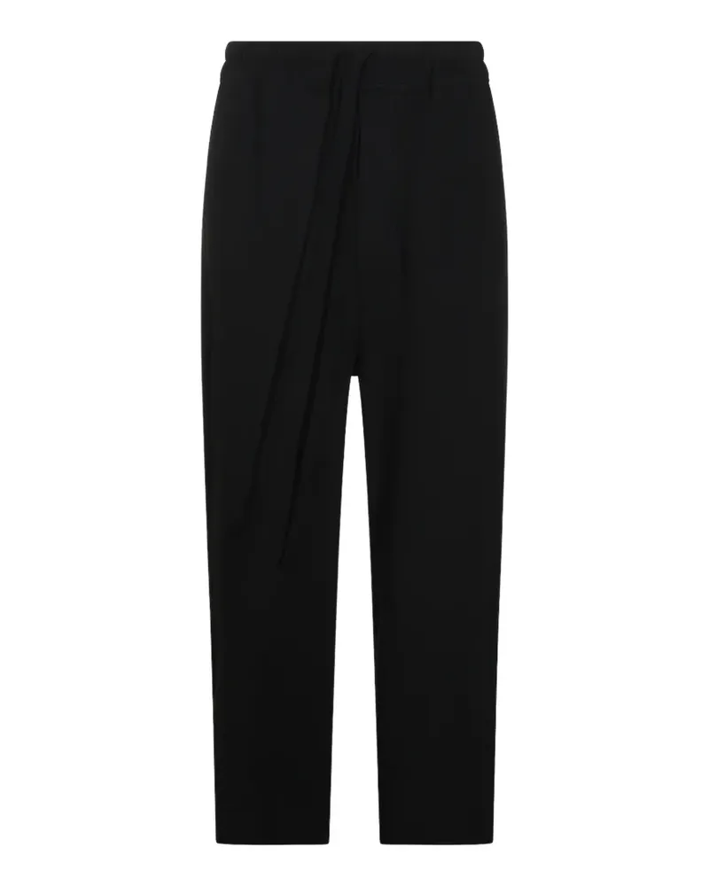 THOM KROM Hose mit Kordelzug - Schwarz Schwarz