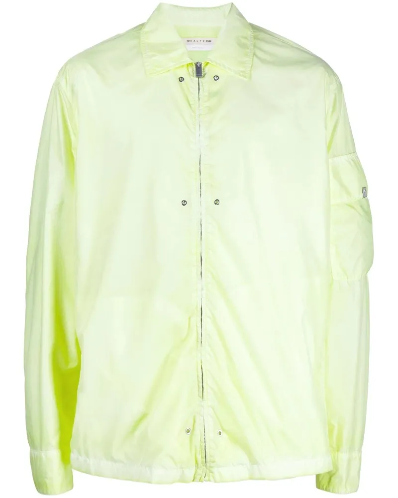 1017 ALYX 9SM Leichte Jacke mit Reißverschluss - Grün Grün