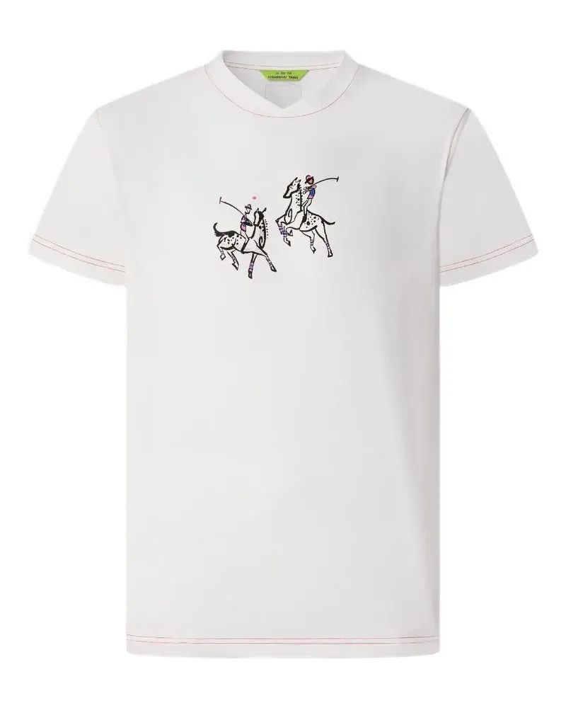 Shanghai Tang Independence T-Shirt - Weiß Weiß