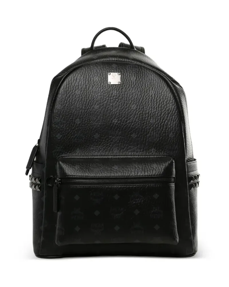 MCM Stark Rucksack - Schwarz Schwarz