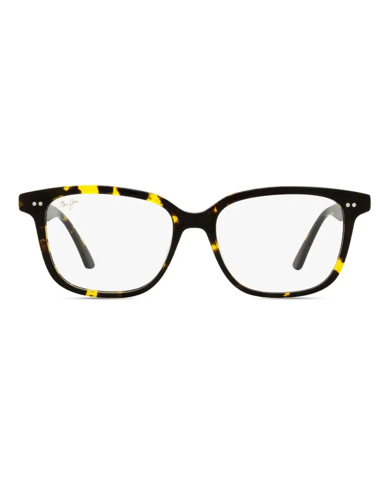 Maui Jim Brille mit eckigem Gestell - Braun Braun