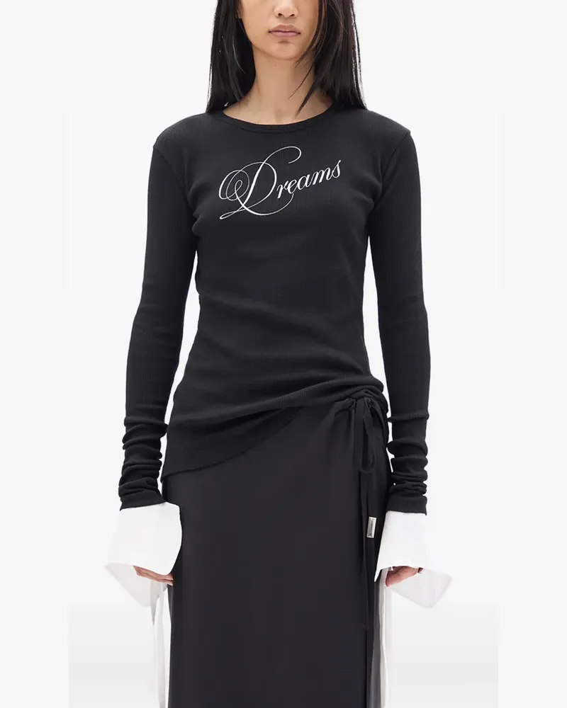 Ann Demeulemeester Leda Bündchen - Schwarz Schwarz