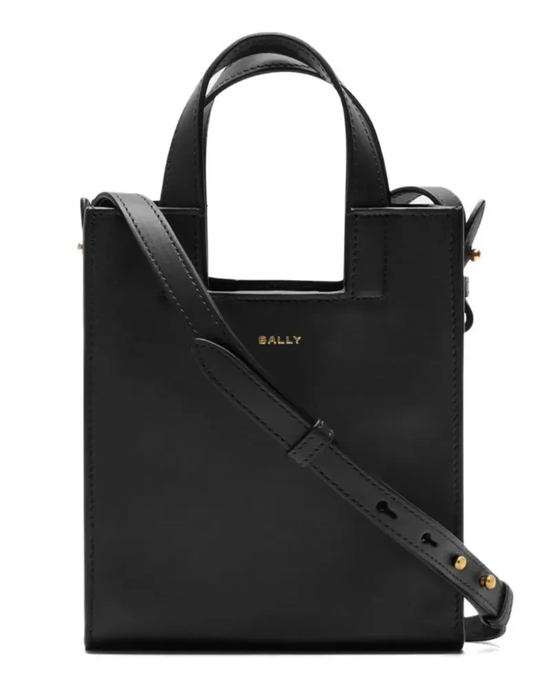 Bally Kleiner Easy  Tote Bag - Schwarz Schwarz