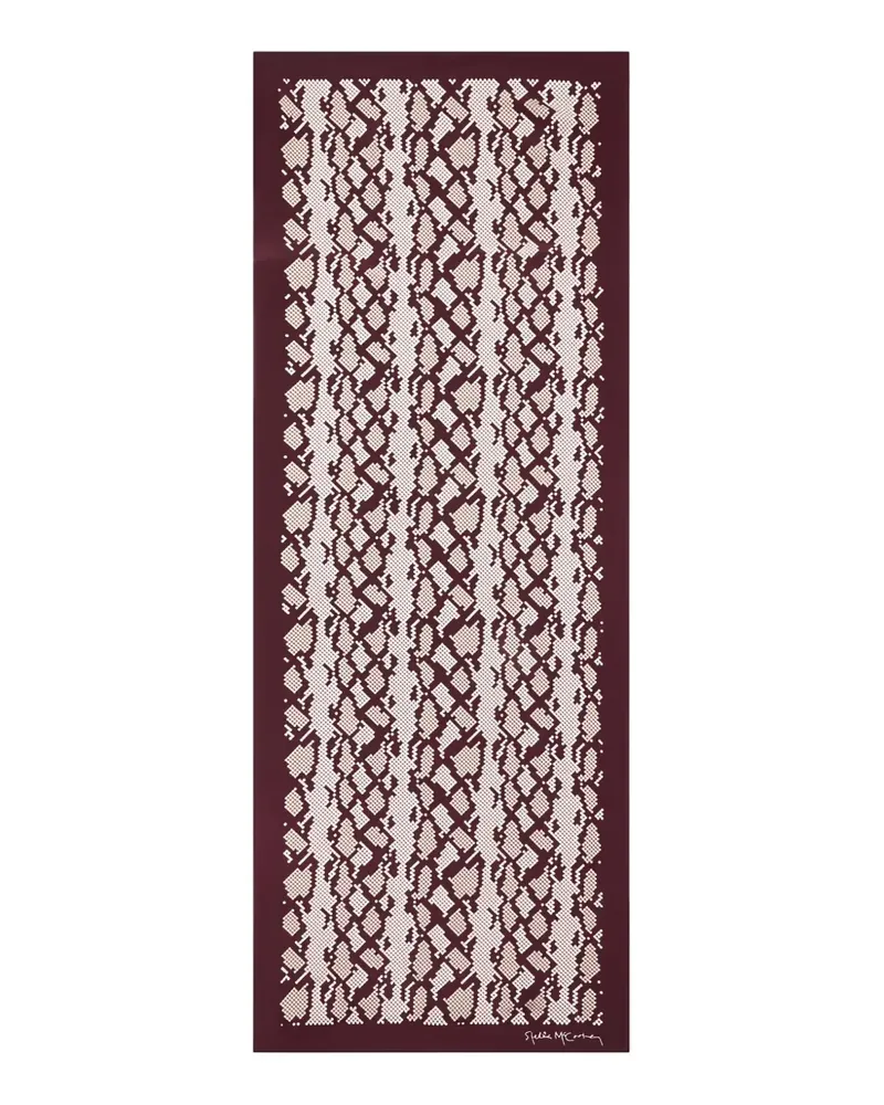 Stella McCartney patterned scarf - Rot Rot