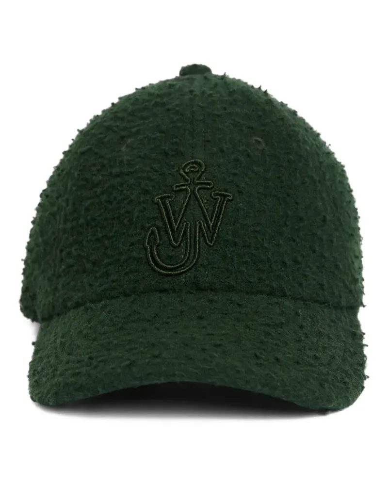 J.W.Anderson Baseballkappe mit Logo-Stickerei - Grün Grün