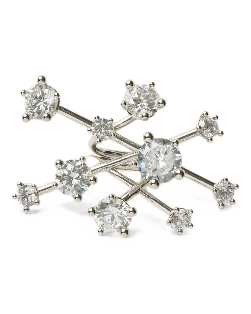 PANCONESI Diamanti Nova Ring mit Zirkon - Silber Silber