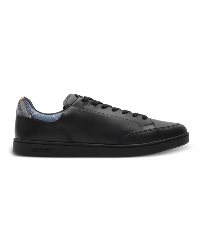 Burberry Set Sneakers aus Leder​ - Schwarz Schwarz