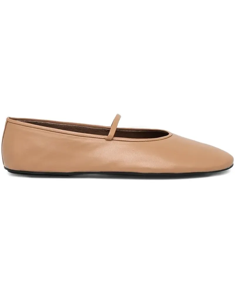 Jeffrey Campbell Ballerinas aus Leder - Braun Braun