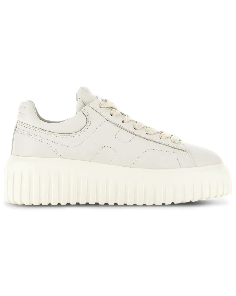 Hogan Sneakers mit Logo-Stickerei - Weiß Weiß