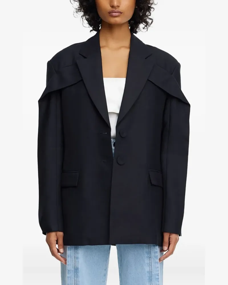 Acler Penrith Blazer - Schwarz Schwarz