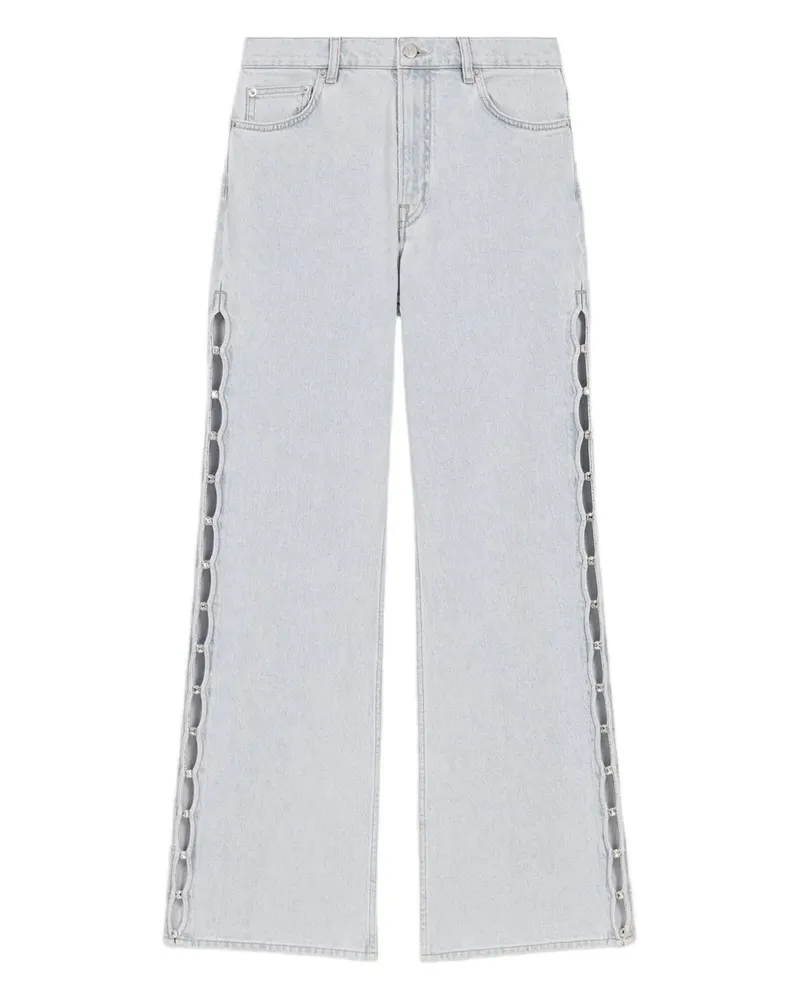 Maje Strassverzierte Jeans - Blau Blau