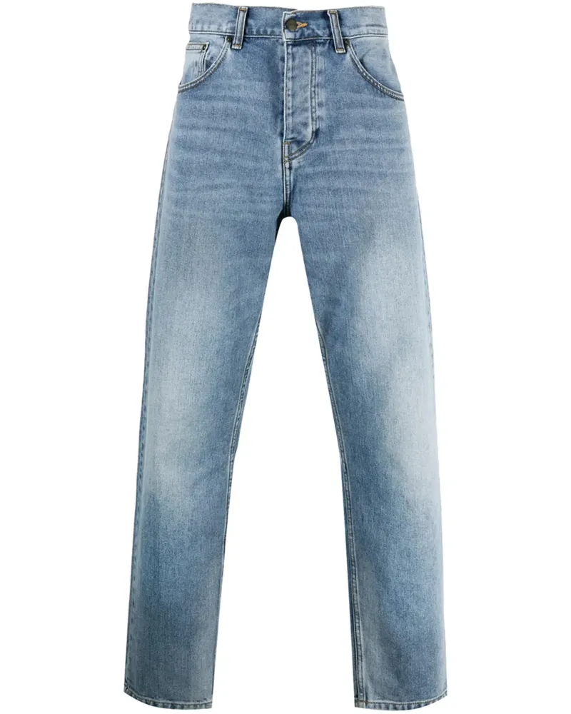 Carhartt WIP Newel Jeans mit Logo-Patch - Blau Blau