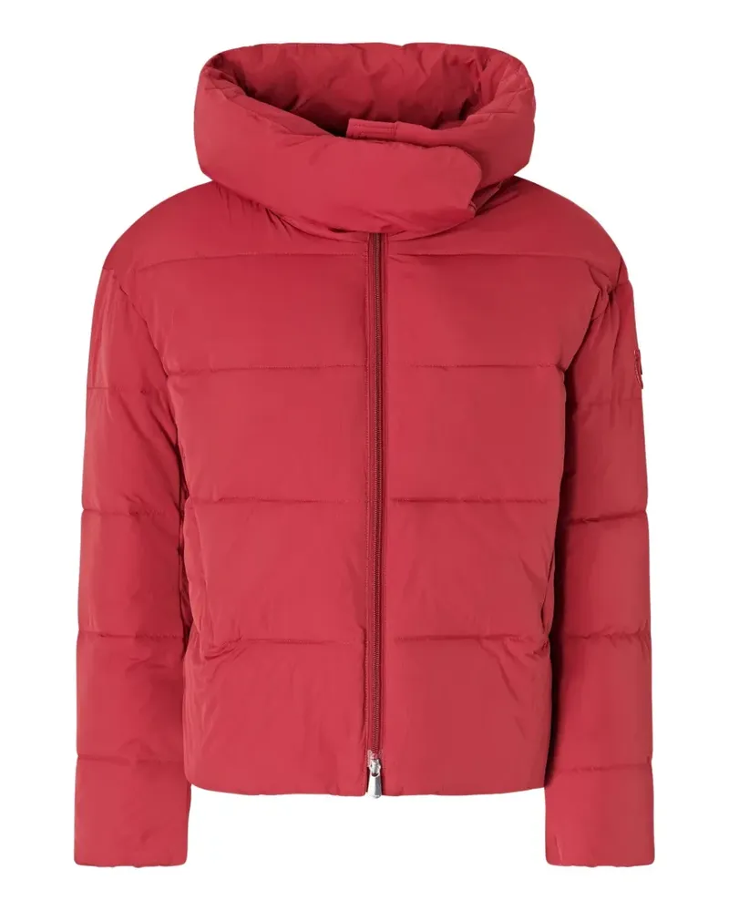 Pinko Gesteppte Kapuzenjacke - Rot Rot
