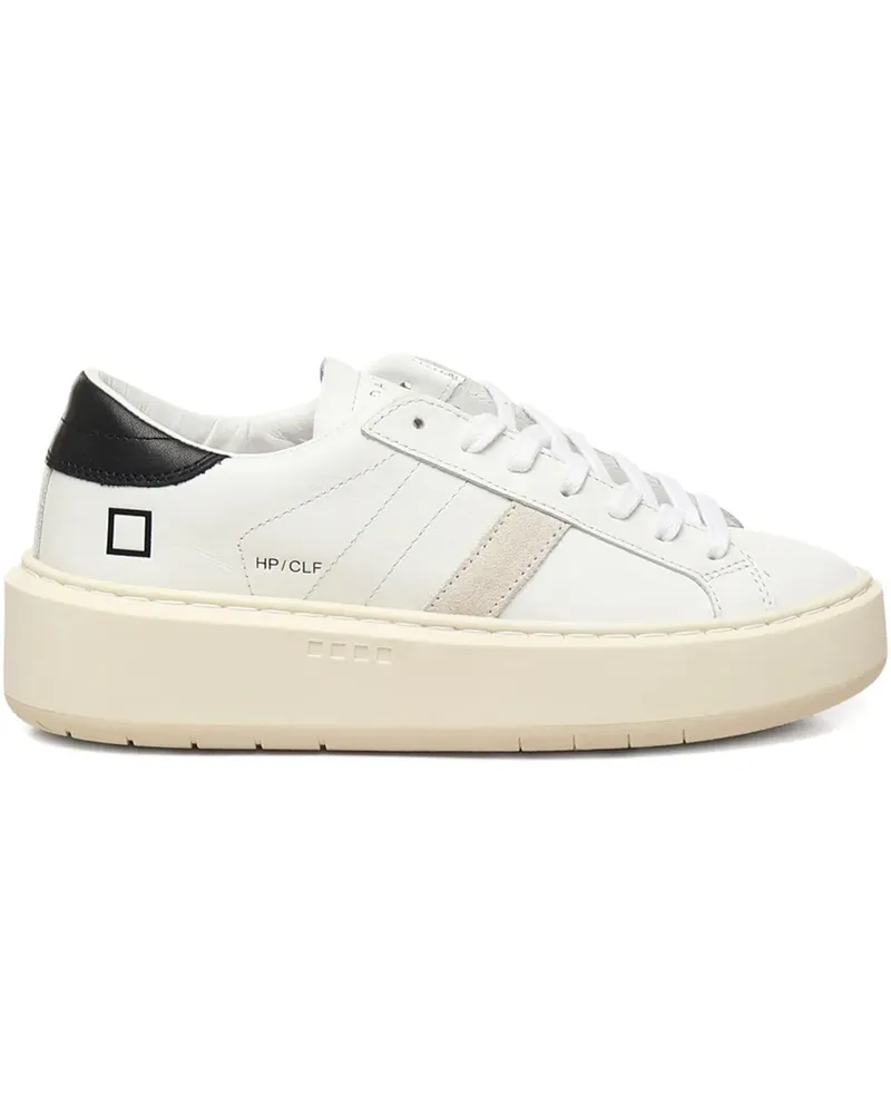 D.A.T.E. Sneakers aus Leder - Weiß Weiß