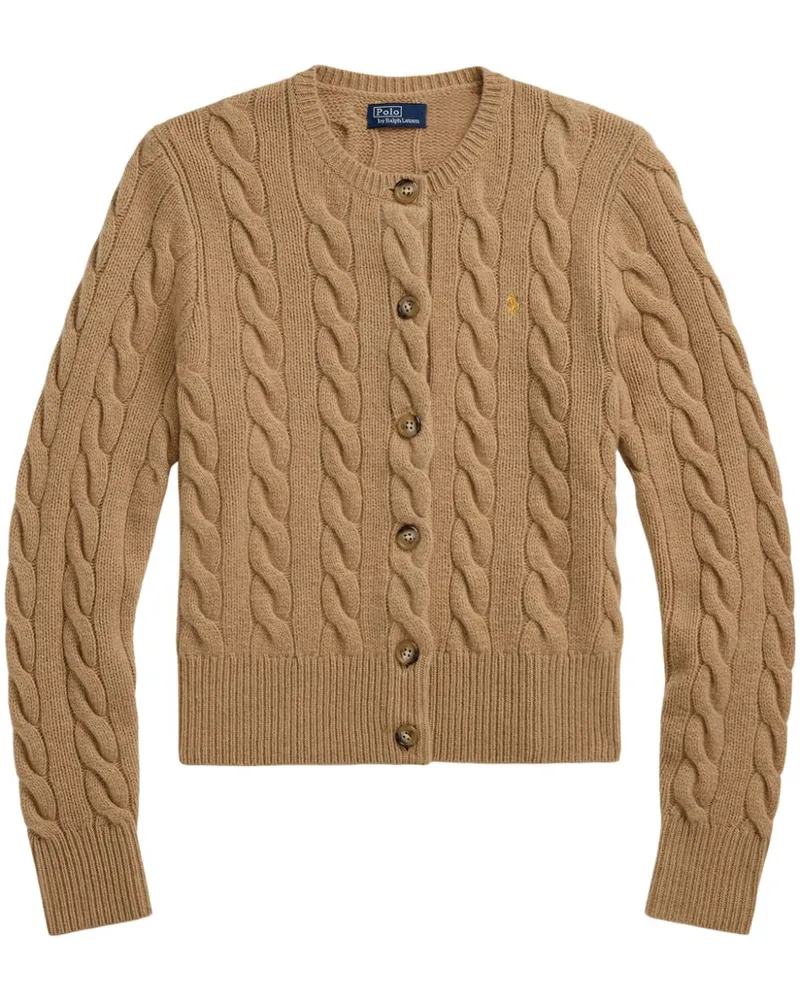 Ralph Lauren Klassischer Cardigan - Braun Braun