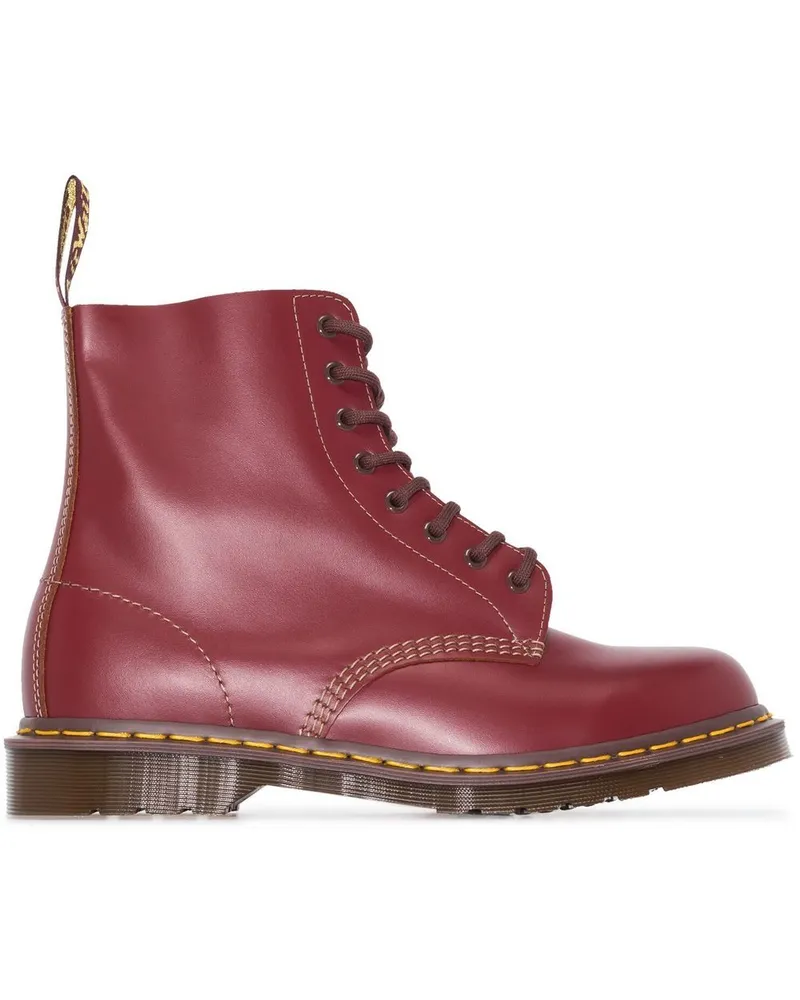 Dr.Martens Vintage 1460 Schnürstiefel - Rot Rot
