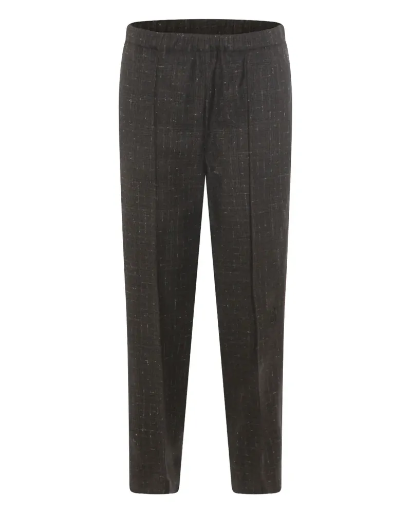 Fabiana Filippi elasticated check trousers - Grau Grau