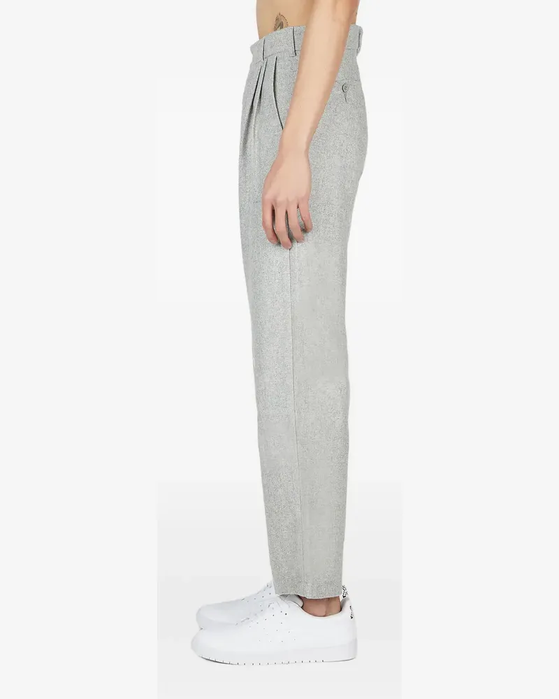 Saintwoods Hose mit grafischem Print - Grau Grau