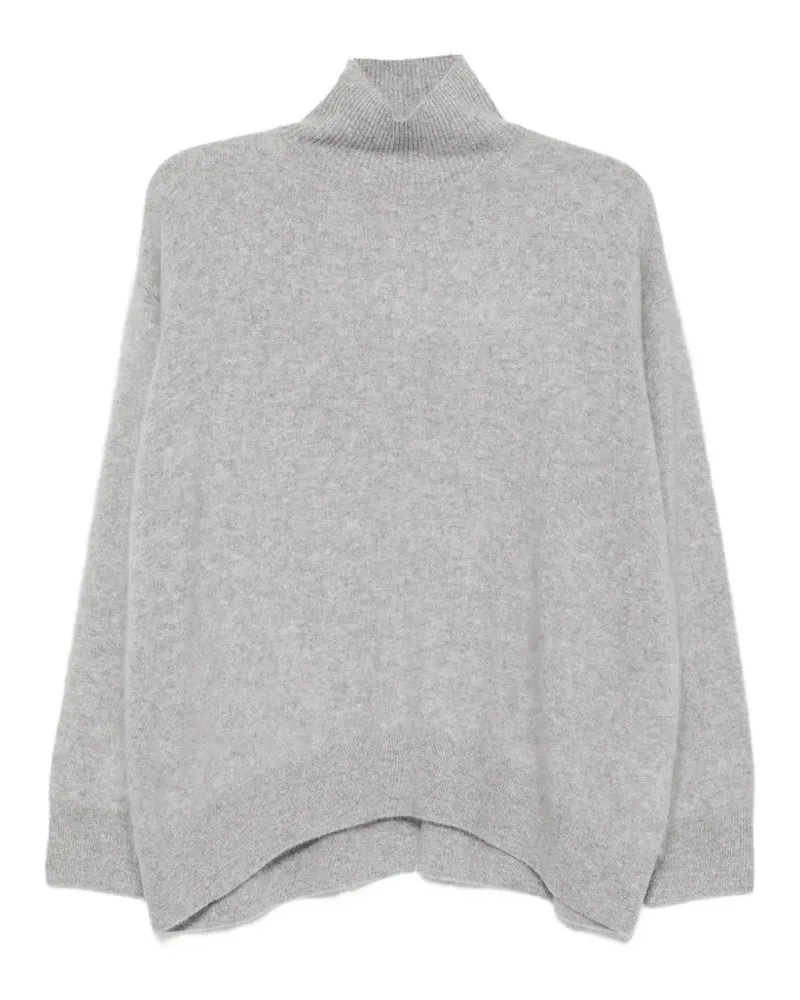 Max Mara Max Mara Pullover mit Stehkragen - Grau Grau
