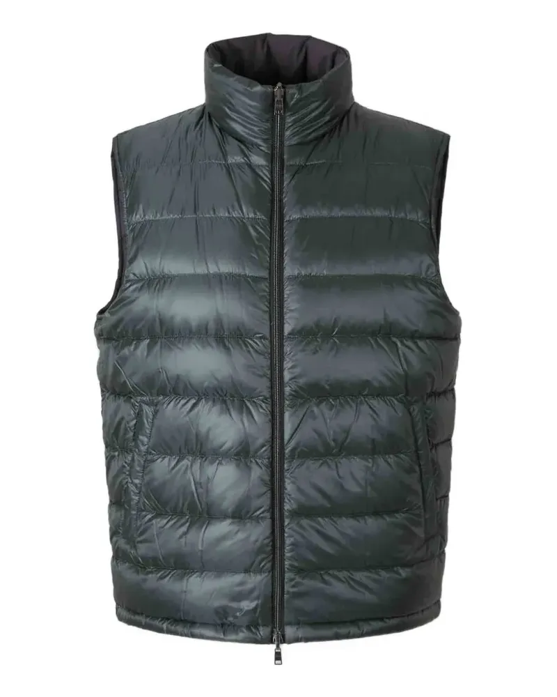 Herno reversible quilted gilet - Grün Grün