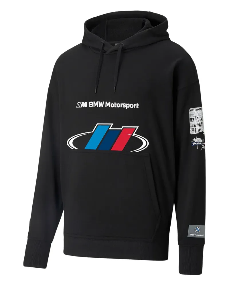Puma x BMW Motorsport Street Hoodie - Schwarz Schwarz