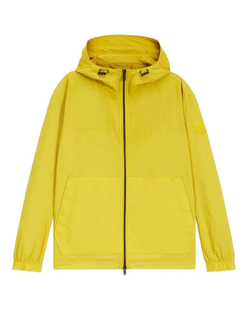 HUGO BOSS Kapuzenjacke mit Reißverschluss - Gelb Gelb