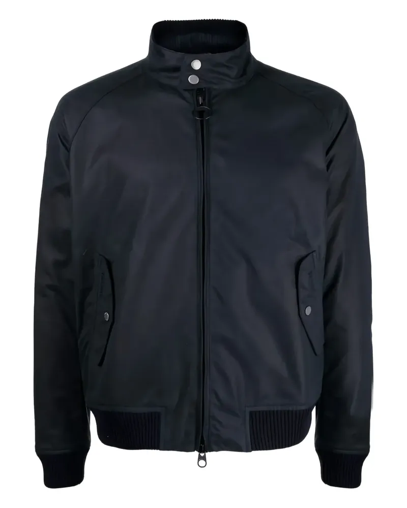 Baracuta x BARBOUR gerippte Jacke mit Reißverschluss - Blau Blau