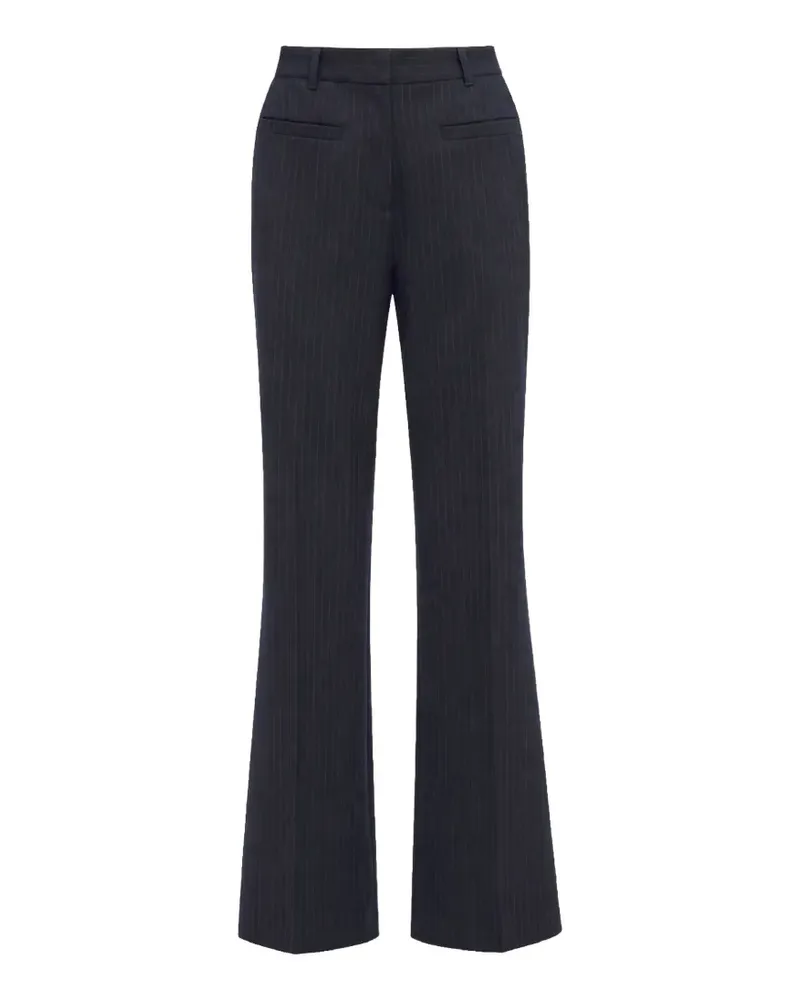 3.1 phillip lim tailored cropped flared trousers - Blau Blau
