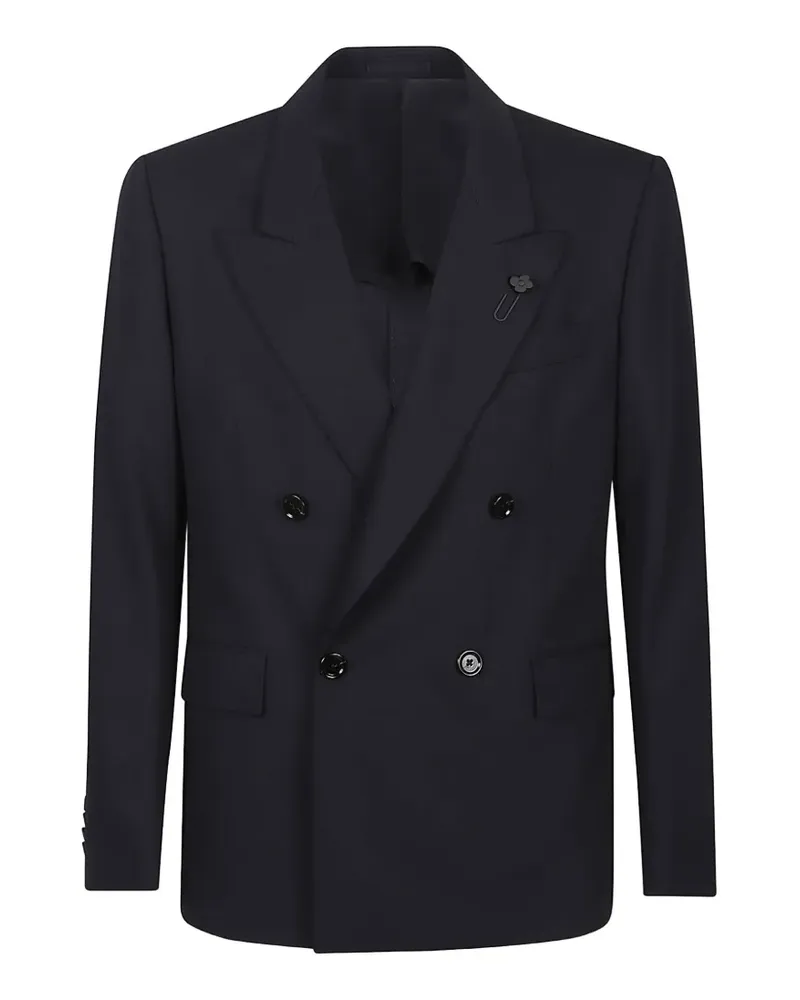 LARDINI Doppelreihiges Sakko - Blau Blau