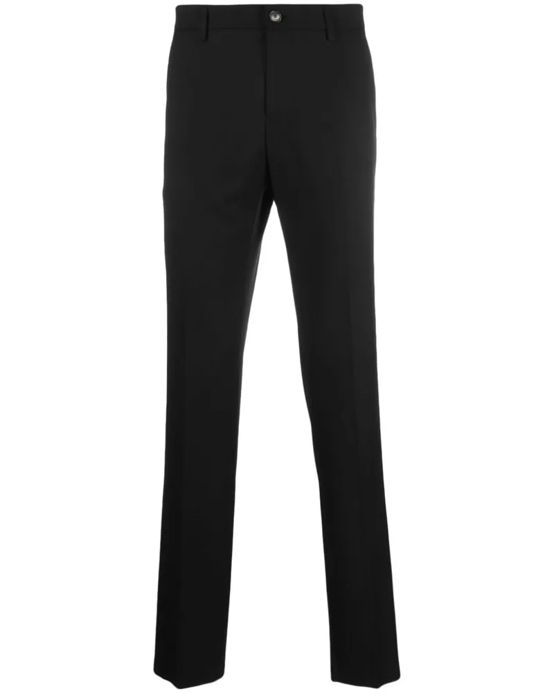 Patrizia Pepe Klassische Straight-Leg-Hose Schwarz