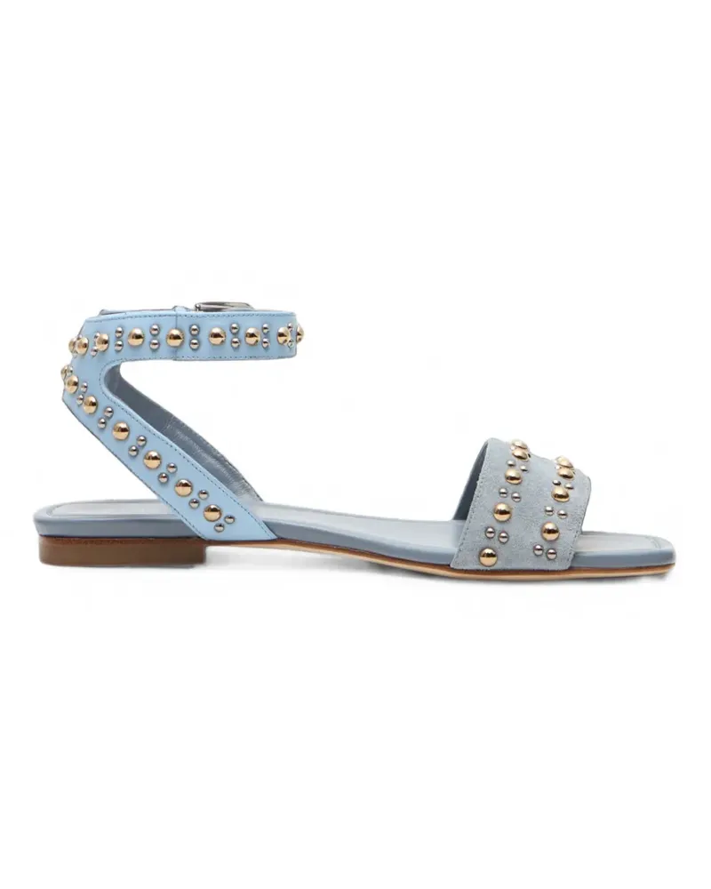 Stuart Weitzman Perry Sandalen mit Nieten - Blau Blau