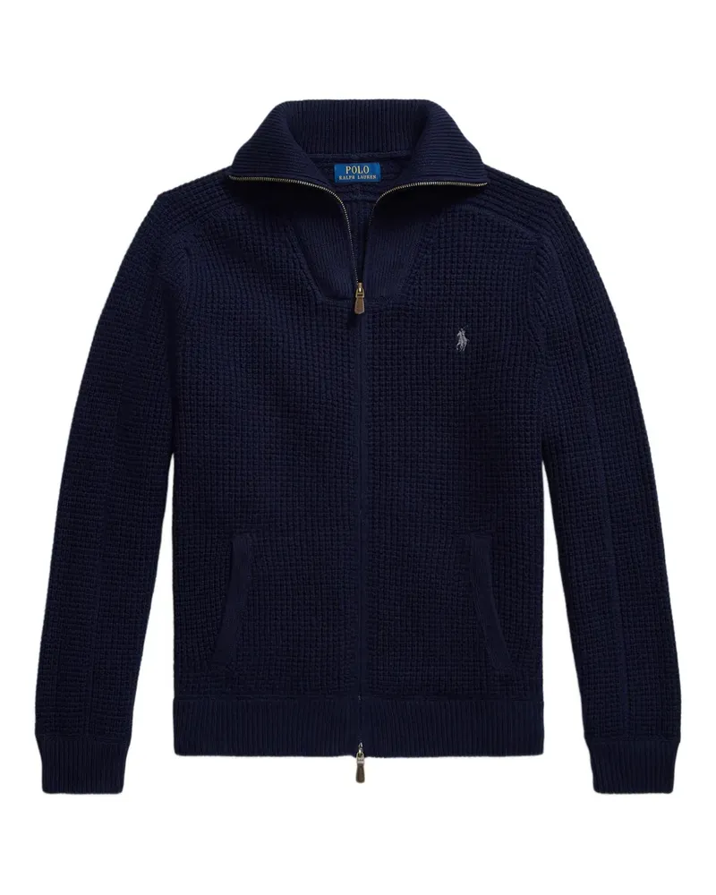 Ralph Lauren zip cardigan - Blau Blau