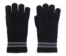 Handschuhe mit metallischen Streifen